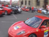Ferrarik az MTA előtt