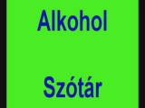 Alkohol szótár