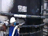 Bitumen eltávolítás szárazjéggel
