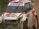Suzuki Swift Törés Olasz Rally 2008