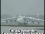 Antonov 225 A világ legnagyobb repülőgépe.