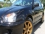Subaru Impreza megtámadja a trélert