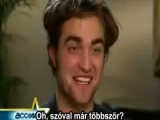 Robert Pattinson interjú magyar felirattal 2. rész