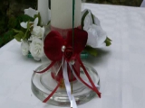 G&O Esküvői Dekoráció - Díszített gyertyák