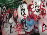 5 ans de graffitis rue de Verneuil