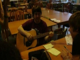 Stephen playing guitar