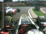 Kimi Räikkönen majdnem belerongyolt Buttonba