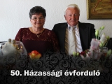 50. Házassági évforduló