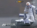 F1 2010 Monaco Hülkenberg balesete az 1. körben