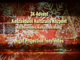 3K Advent -Night Projection fényfestés