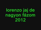 lorenzo gala jaj de nagyon fázom 2012