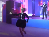 Maria Zakharova kalinka tánca magassarkúban
