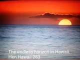 The endless horizon in Hawaii ... Hen Hawaii...
