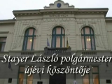 Stayer László polgármester újévi köszöntője...