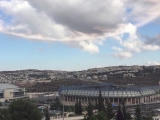 Furcsa felhők Jeruzsálem felett