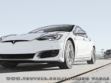 Tesla vs Audi A7 rajz
