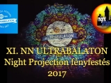 XI. NN ULTRABALATON - Night Projection fényfestés