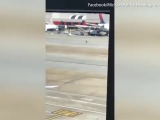 Megszökött egy poggyász a reptérről