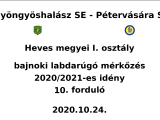Gyöngyöshalász SE - Pétervására SE bajnoki...
