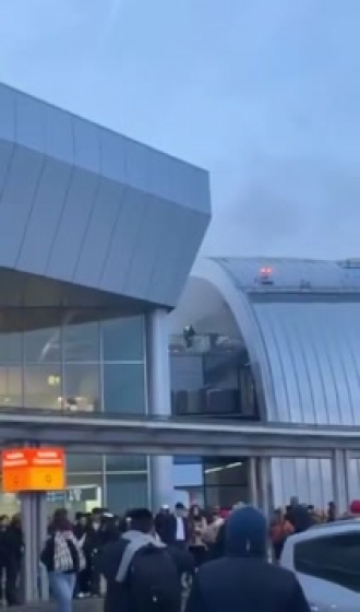 Füstbe borult a ferihegyi repülőtér