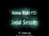 Emberi jogok #22: Társadalmi biztosítás.