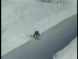 Snowboard esés