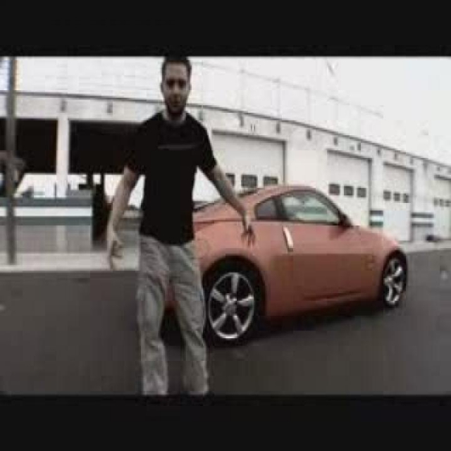 Karotta bemutatja az új Nissan 350Z-t az Euroringen
