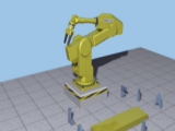 Sajátkészítésű robot animációm.
