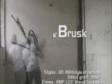 Brusk insiect graffiti