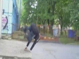 Parkour palm spin