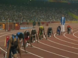 Peking 2008, férfi 200m döntő - Usain Bolt WR...