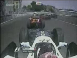 Fernando Alonso  crash(F1 Valencia 2008)