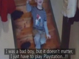 Playstation őrűlt gyerek