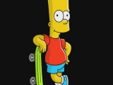 Bart Simpson  skater boy