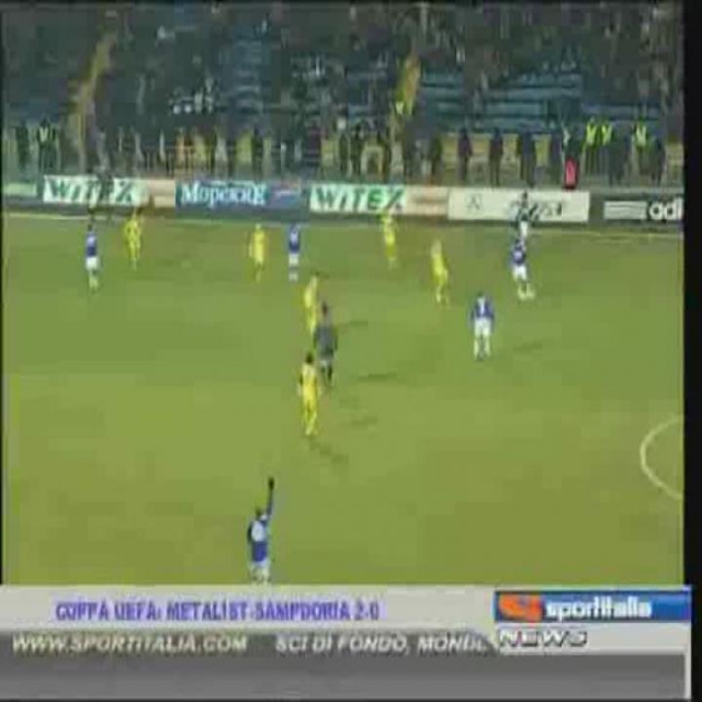 Metaliszt Harkiv-Sampdoria, UEFA-kupa, 2009.02.26.