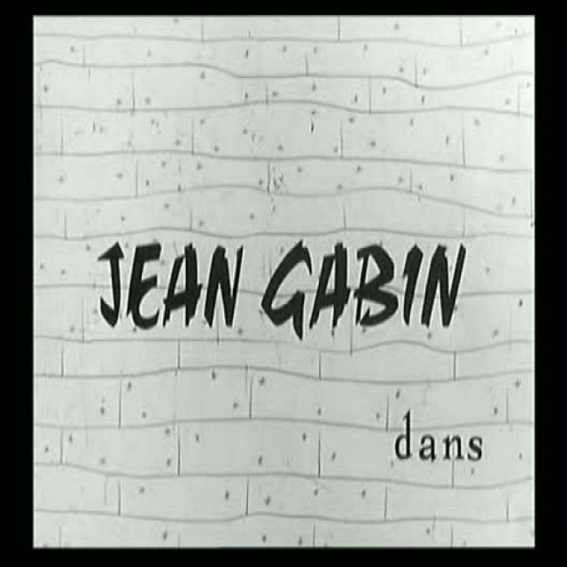 GENERIQUE CINEMA - 1959 - ARCHIMÈDE LE CLOCHARD - GILLES GRANGIER & MICHEL AUDIARD JEAN GABIN, DARRY