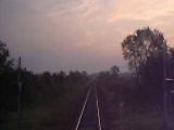 Almás-Bácsalmás vasúton egy nyári hajnalon.