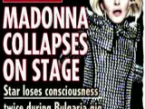 Madonna shock collapse on stage!!! (Schock...