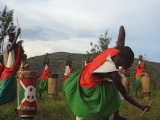 A híres Burundi Dobosok, Gishora, Burundi.