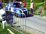 WRC rajt Subaruval és Ford Focussal