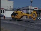 Mentőhelicopter Baján