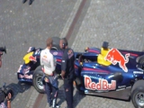 Sebastian Vettel a szegedi Red Bull Street Paraden