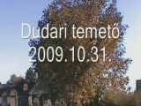 Dudari temető 2009.10.31.