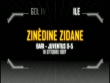 Zinedine Zidane gólja a Bari ellen