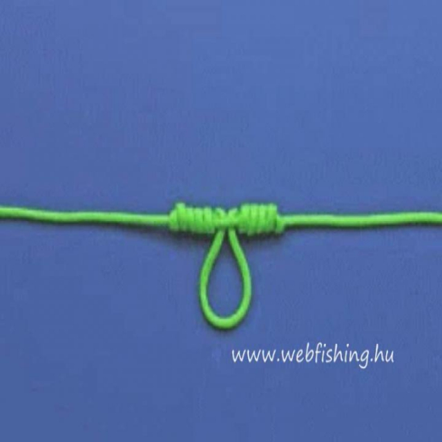 Horgász csomók kötése