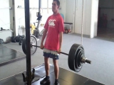 Csont Laci Deadlift 190 kg (testsúly 78kg)