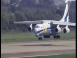 Il-76 orrfutós leszállás