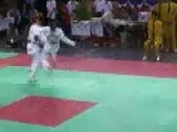Taekwondo brutál kűzdelem