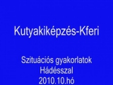 Kutyakiképzés-Kferi Hádész - 3