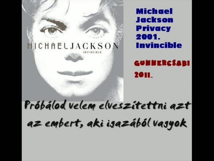 Michael Jackson - Privacy /magyar
